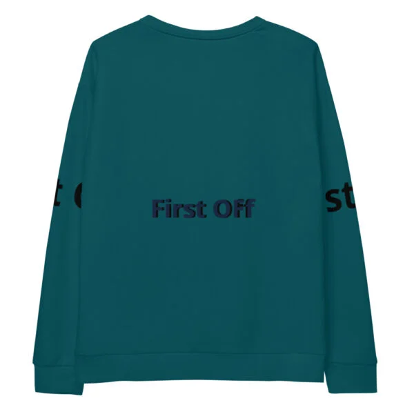 MI Unisex Sweatshirt saying First Off it is All good! - Image 2