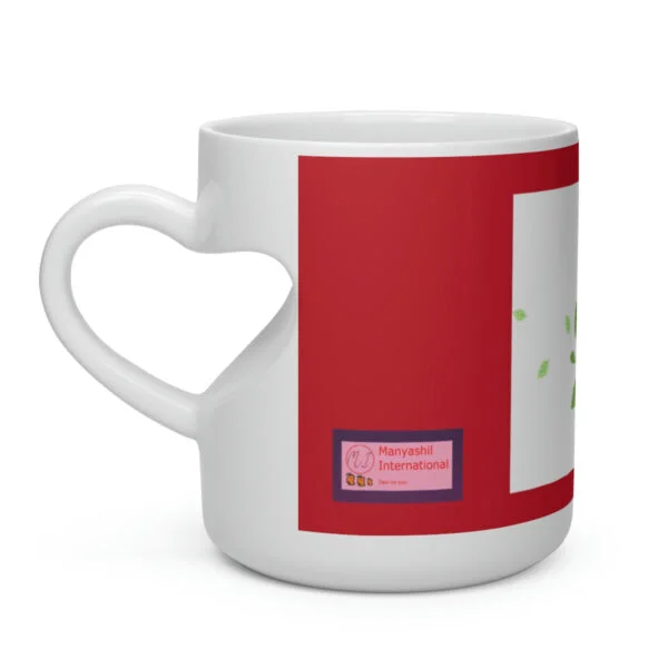 Manyashil Heart Shape Mug - Image 3